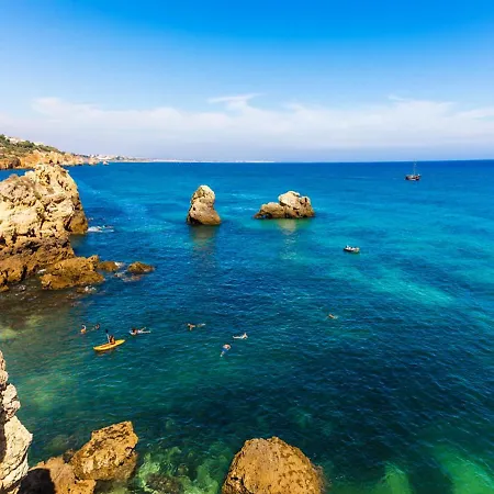 Luxury Penthouse Wstunning Sea Views, Walk To Gale Apartment Albufeira